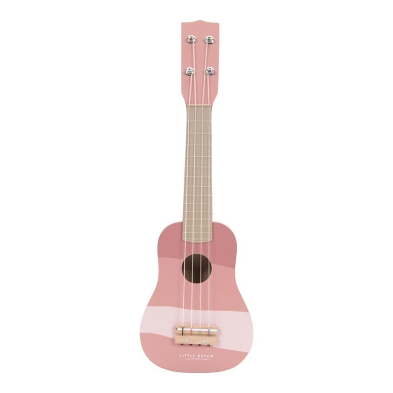 Little Dutch® Chitarra per bambini in legno - Rosa