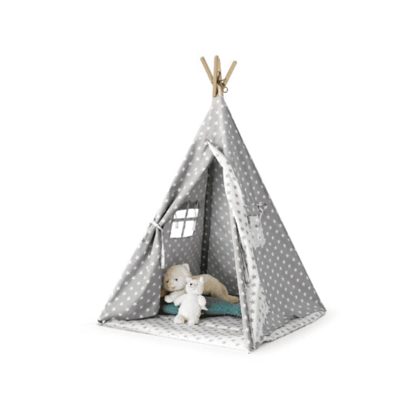 Tenda Gioco Teepee Montessori Moovie Cuoricini