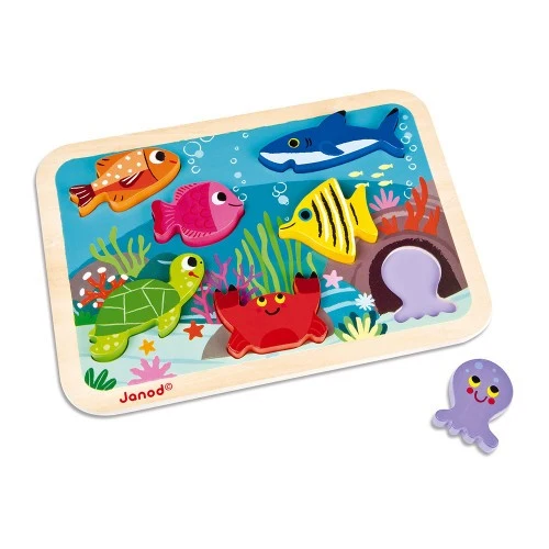Chunky Puzzle Sottomarino Janod