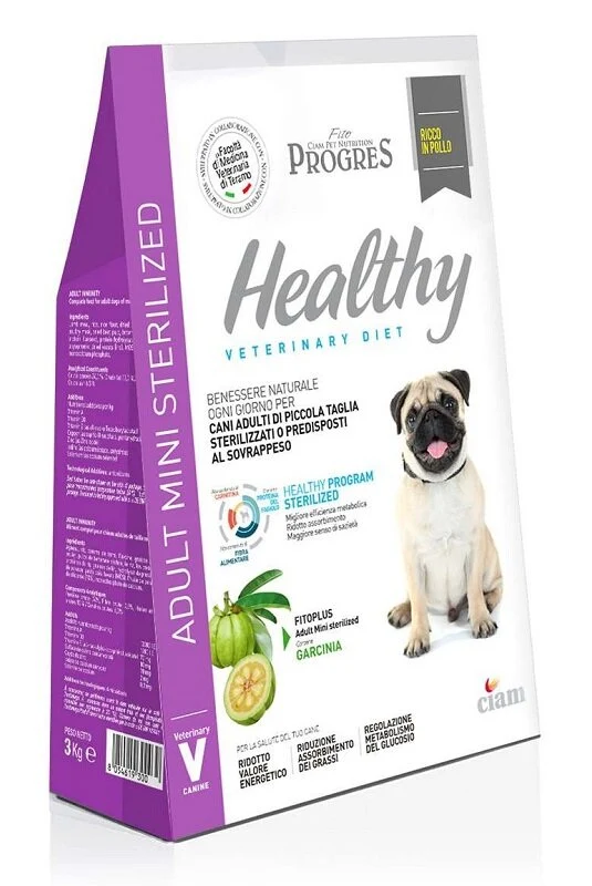 Fito Progress Adult Healthy Mini Sterilized Pollo Cibo Secco Cani Sacco 1kg