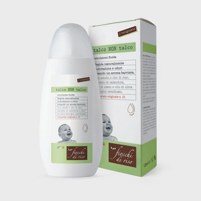 Fiocchi di riso Talco non Talco 120 ml, Chicco