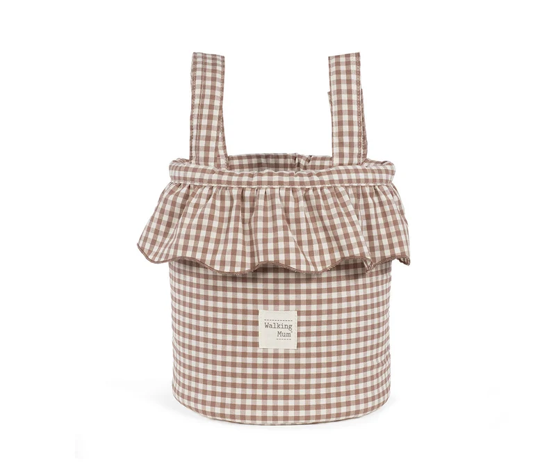 Borsa a secchiello bucket - Pralinè moka