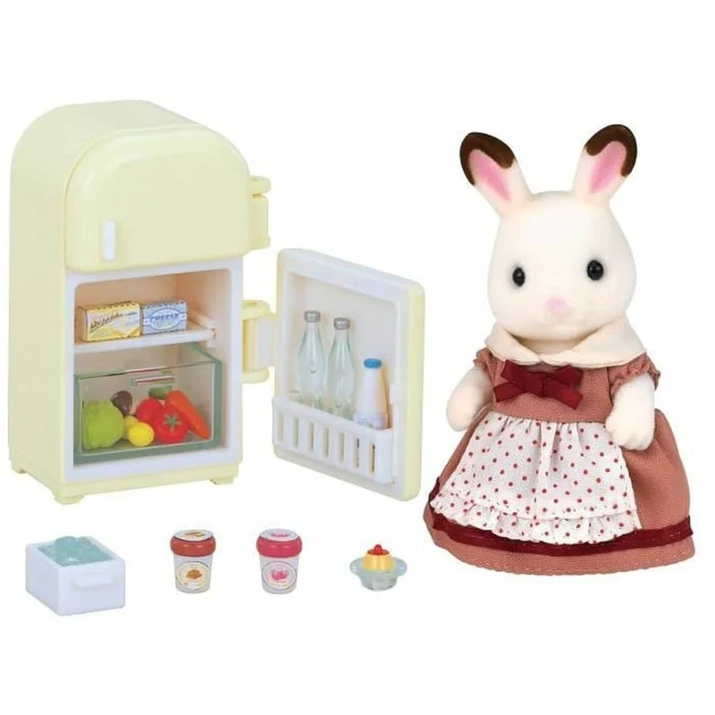 SYLVANIAN Mamma Coniglio Cioccolato e frigo