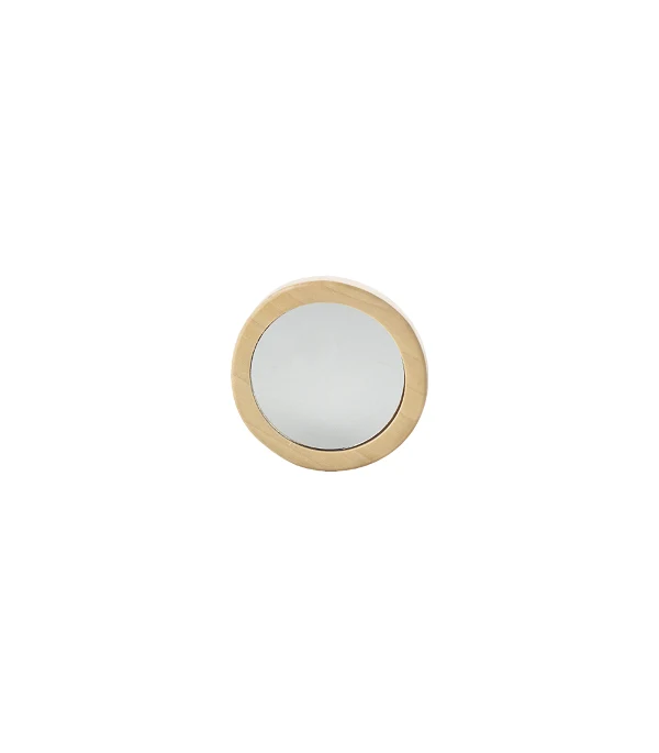 Avril – Specchio in Legno Accessorio da Borsetta