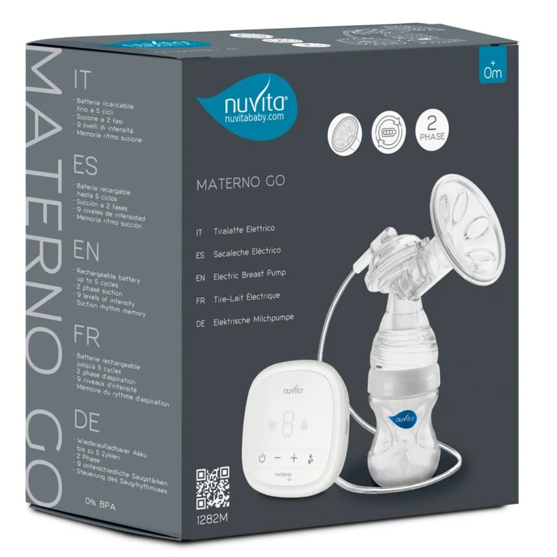NUVITA TIRALATTE ELETTRICO MATERNO GO 1282c
