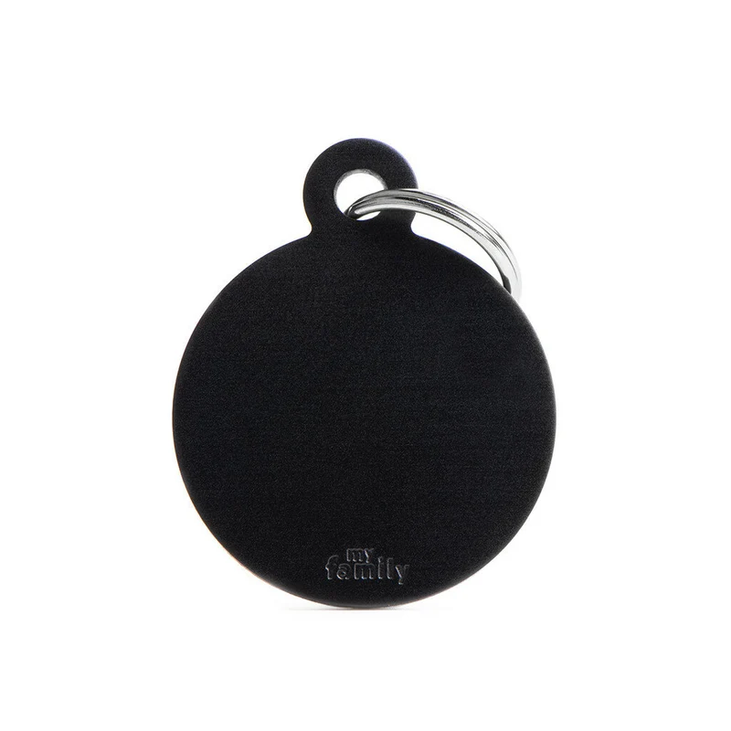 BIG ROUND ALUMINUM BLACK