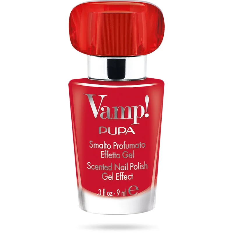 Pupa Vamp Smalto Profumato Effetto Gel 211 Scarlet Red 9ml