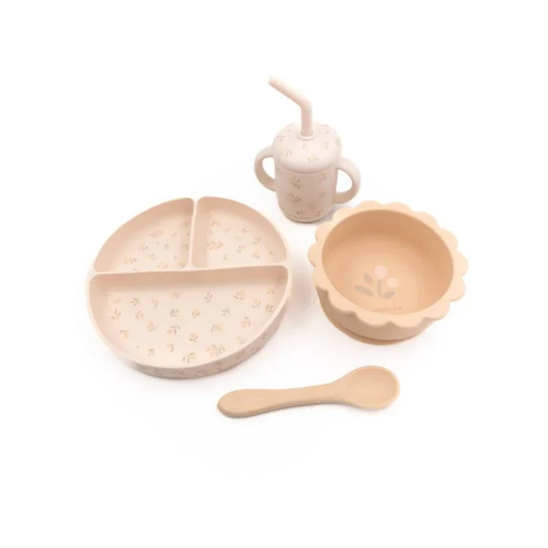 Dinner Set in silicone - Tulips