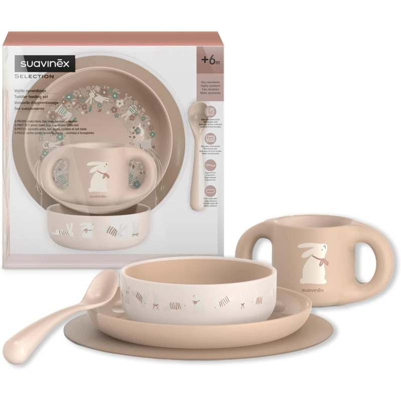 Set svezzamento beige