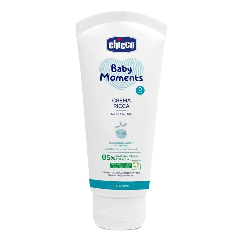 Crema Ricca Baby Moments 100 ml, Chicco