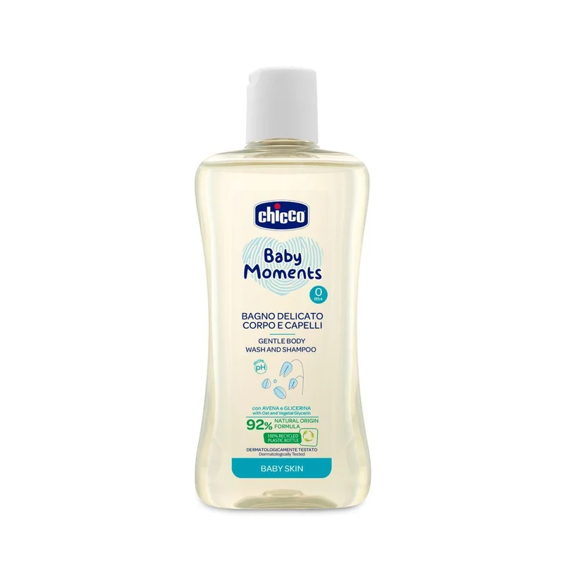 Bagno Delicato Corpo e Capelli Baby Moments, Chicco
