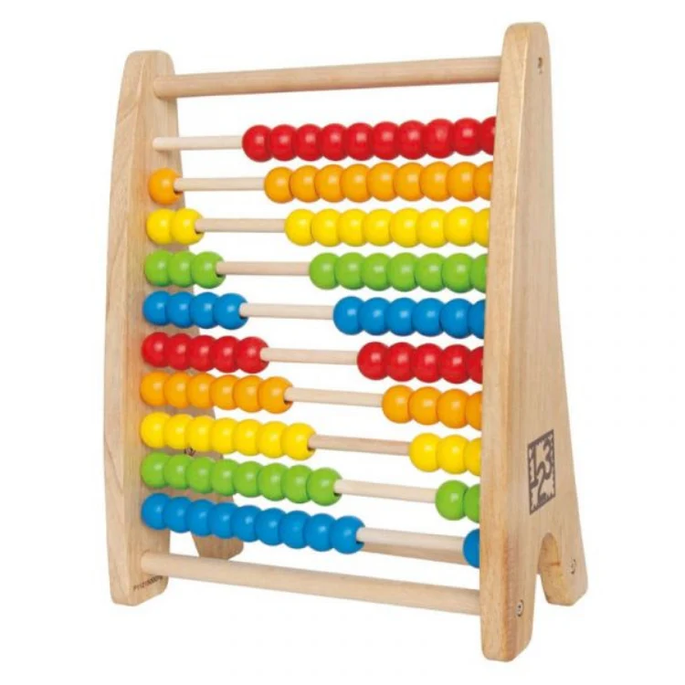 HAPE Abaco con Palline Color Arcobaleno