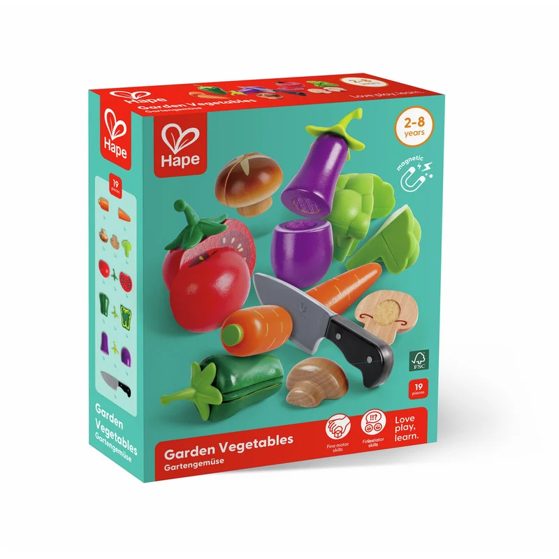 Hape E3161 verdura fresca Garden Vegetables