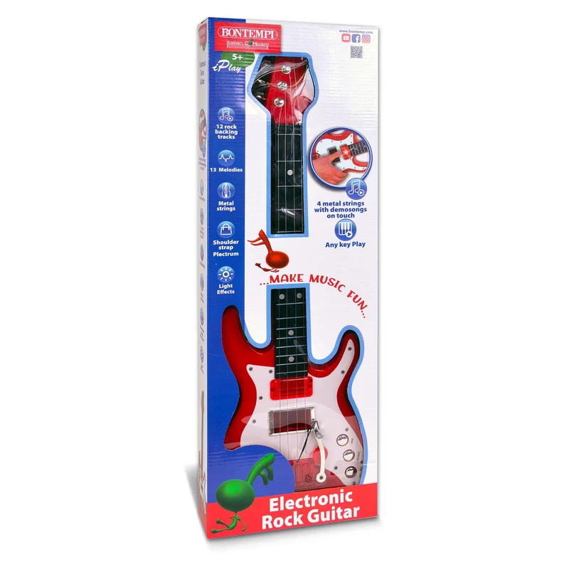 BONTEMPI 241300 Chitarra elettrica con tracolla