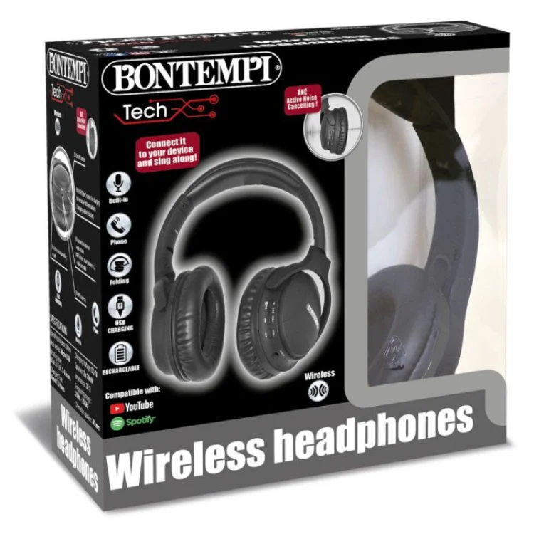 bontempi Cuffia Wireless con riduzione Rumore 483010