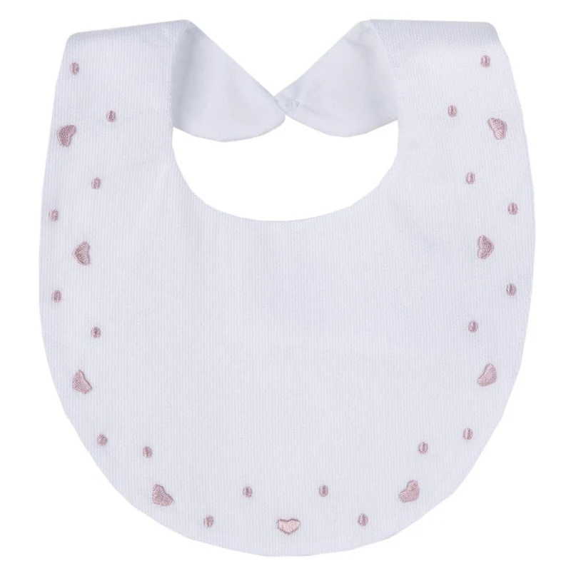 Bavetta Con Ricami Rosa, Chicco