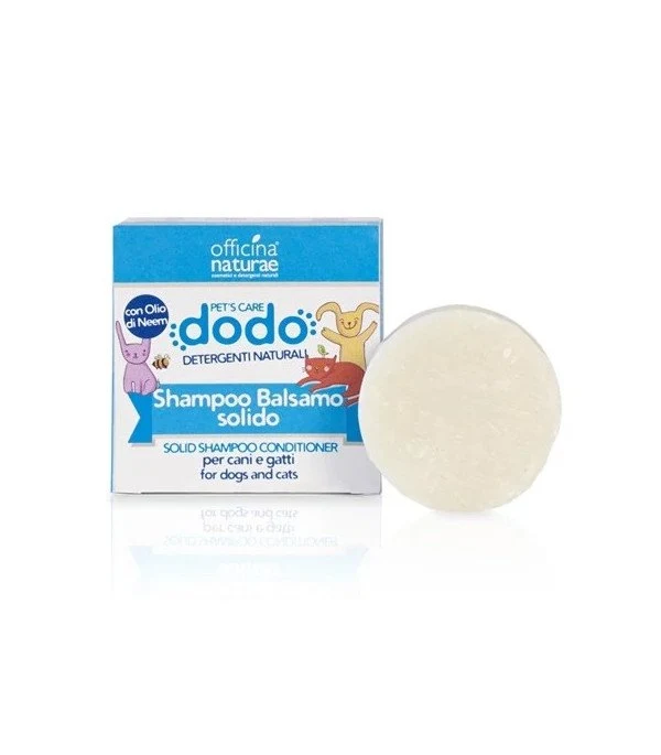 Shampoo Balsamo Solido per Cani e Gatti