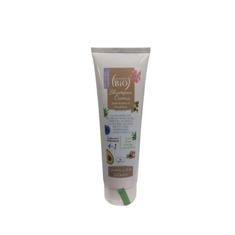 Shampoo-crema Nutriente e Lenitivo – Shampoo Ristrutturante per Cute Secca
