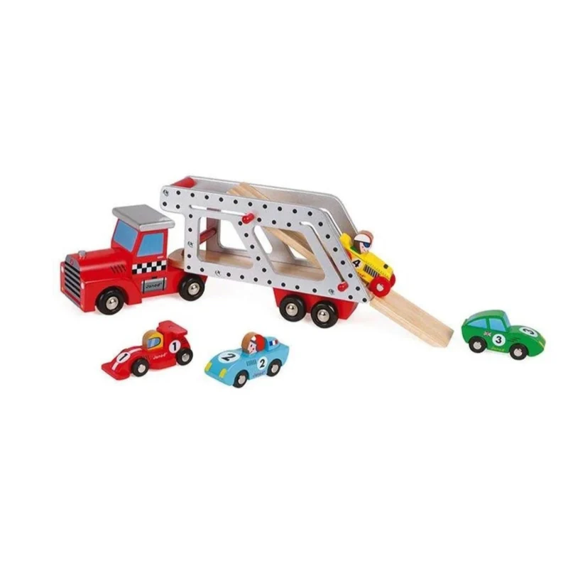 JANOD J08572 CAMION BISARCA STORY CON 4 VETTURE