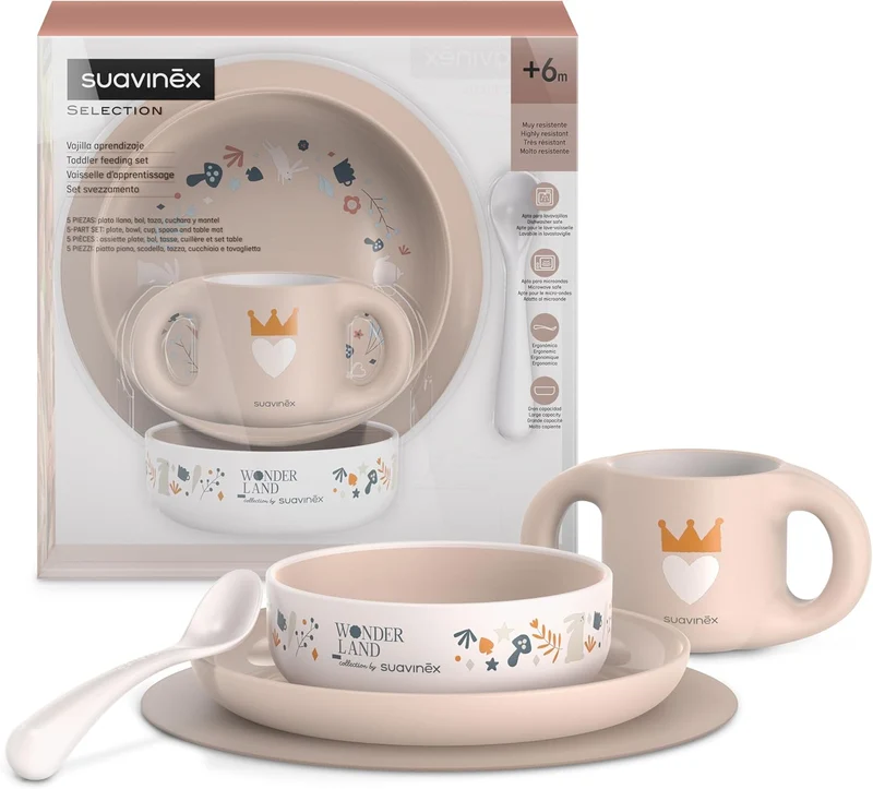 Set pappa Wonderland - rosa
