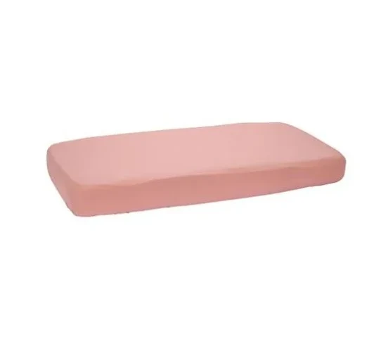 Coprimaterasso in jersy di cotone 60x120 - pure rose