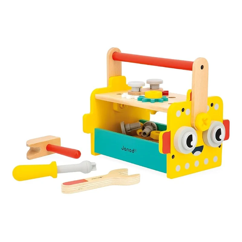 JANOD J06455 BRICO'KIDS - CASSETTA DEGLI ATTREZZI ROBOT