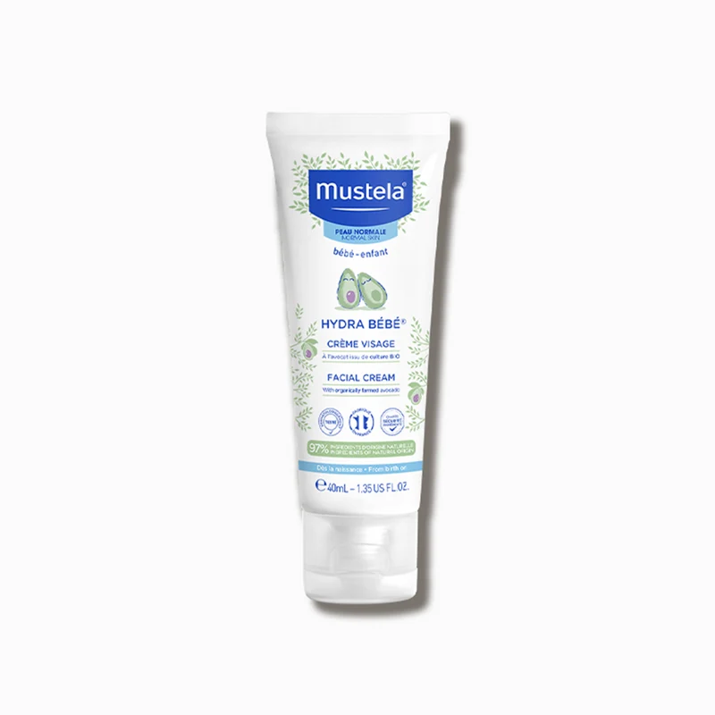 Hydra Bebe Crema Viso 40mL, Mustela