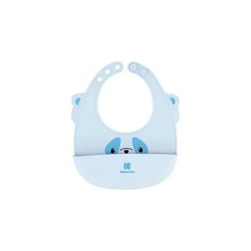 Bavetta In Silicone Con Tasca Raccoglipappa