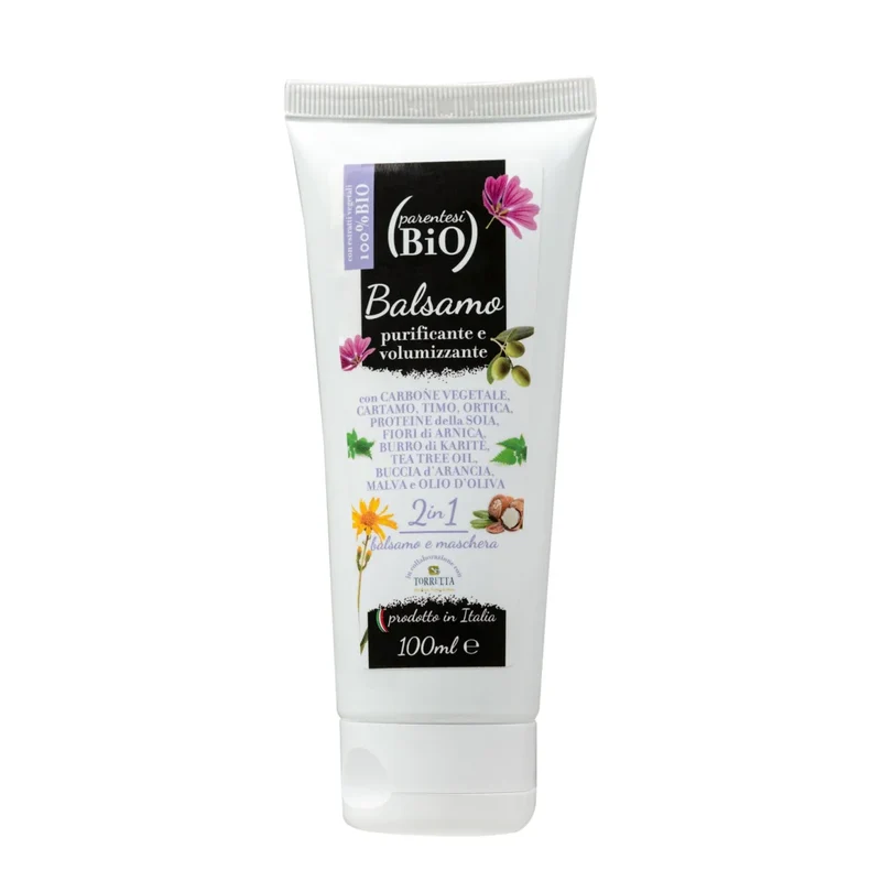 Balsamo Purificante e Volumizzante 2 in 1 – Balsamo per Capelli Grassi