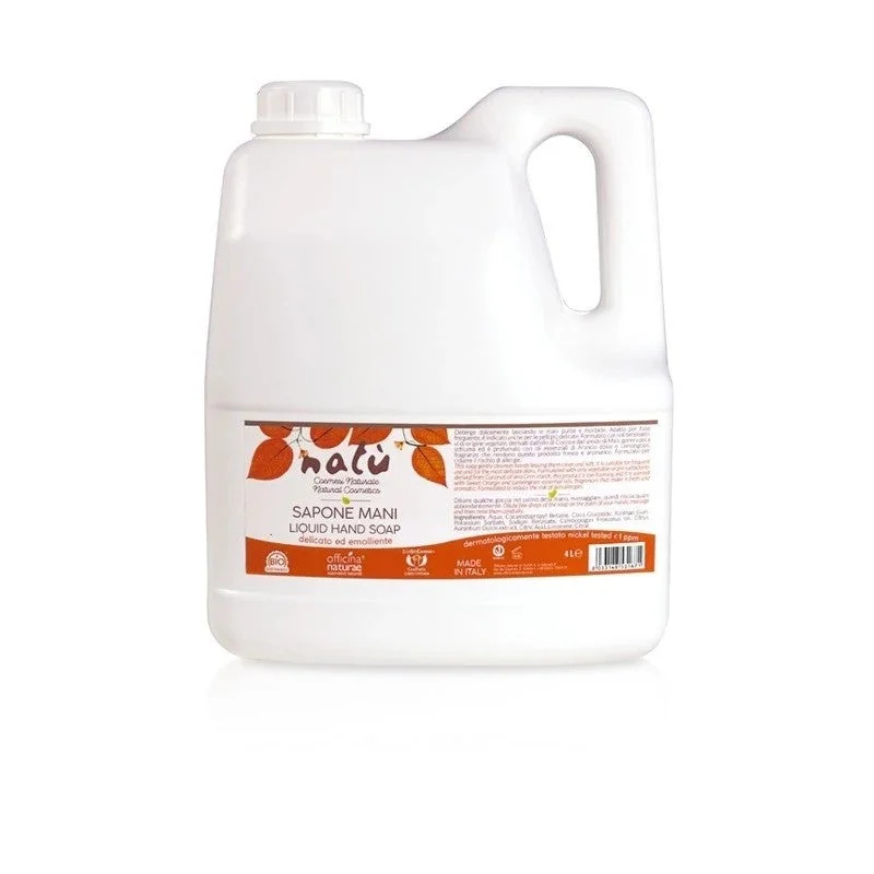 Sapone Liquido Mani 4 LT – Detergente Delicato per Pelle Irritata