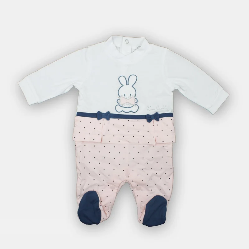 Tutina Neonata Coniglietto Pois, Pierre Cardin