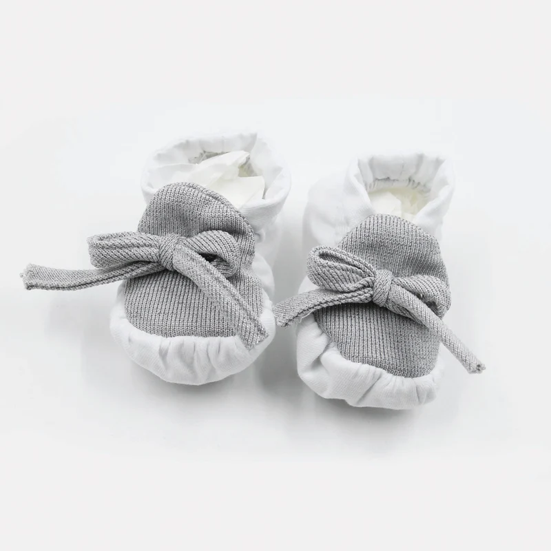 Scarpine Neonata Glitter Grigio, Teneri E Belli