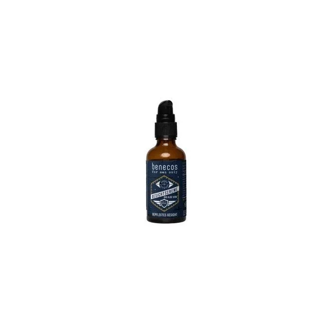 Benecos – Crema Viso Uomo Nutriente per Pelle Normale
