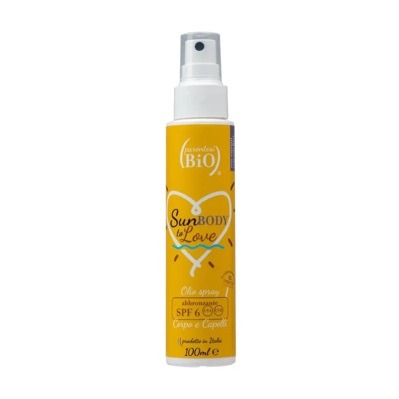 Olio Solare Spray Corpo e Capelli SPF6