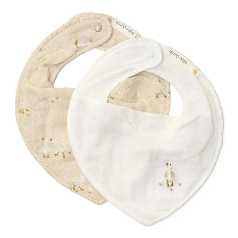 Set bavaglini in cotone - Goose