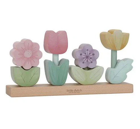 Stacking puzzle - rose