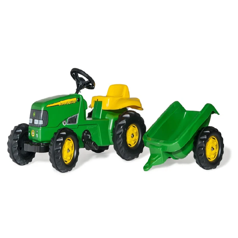 Rolly Toys 012190 Rollykid John Deere c/Rimorchio