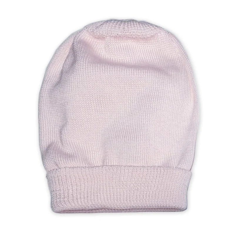 Cappello in Filo di Cotone Rosa B0S