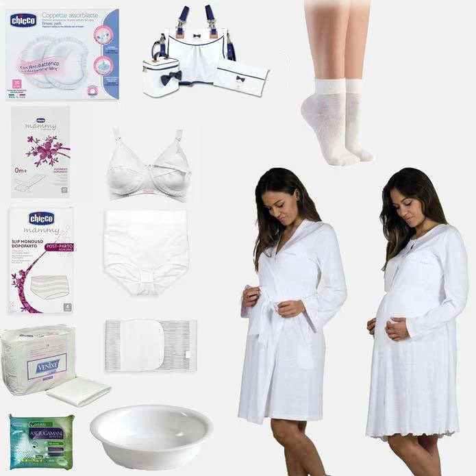 Kit Corredo Mamma TOP con set Mayoral bianco e blu