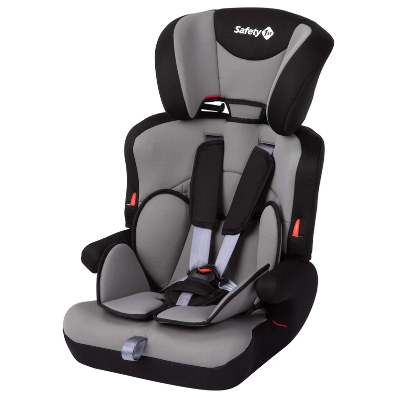 Seggiolino auto ever safe + GR.1/2/3 9-36KG GRAY AND BLACK