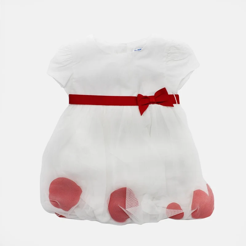 Vestitino in tulle con petali di rose all’interno Mayoral M1919