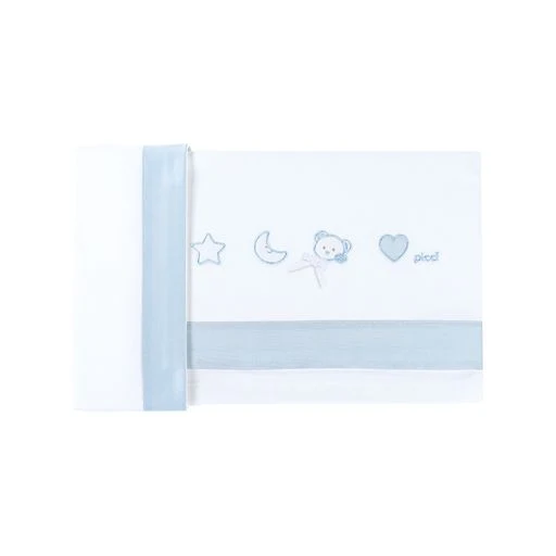 Set Lenzuola lettino - Lila Cielo