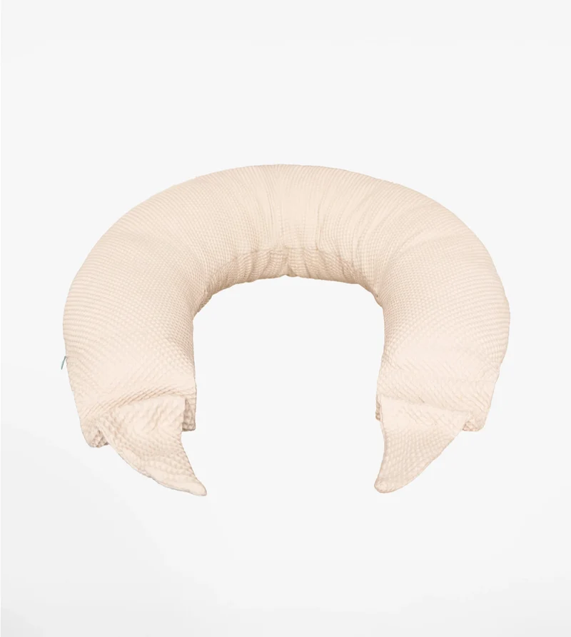Hugs Bamboo - cuscino gravidanza e allattamento - beige