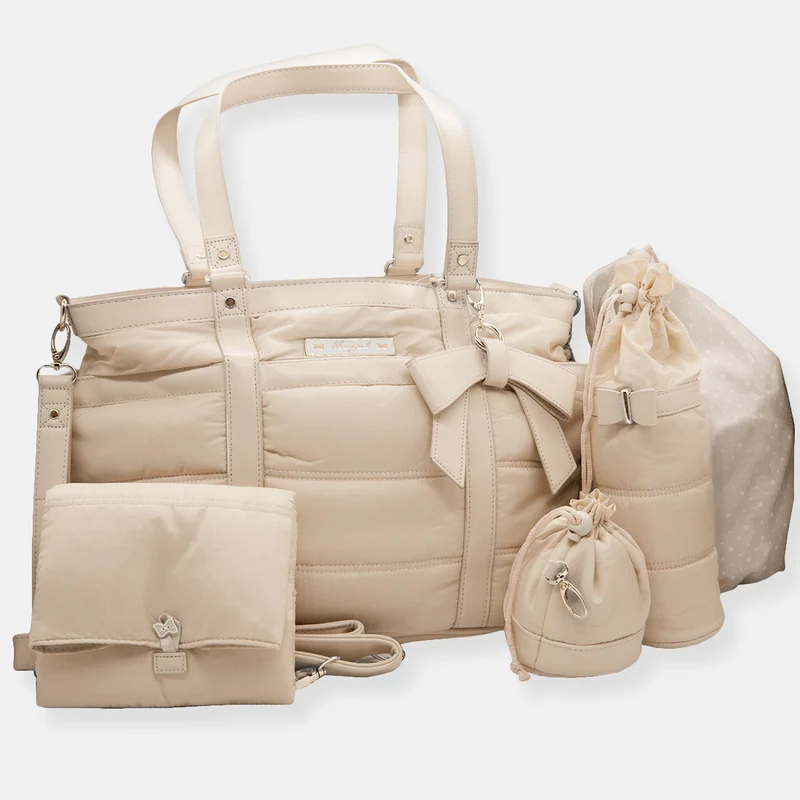 Borsa Mamma in Microfibra e Ecopelle con Accessori Mayoral