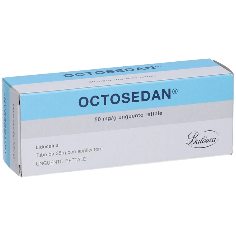 Octosedan Unguento Rettale 50mg/g 25g