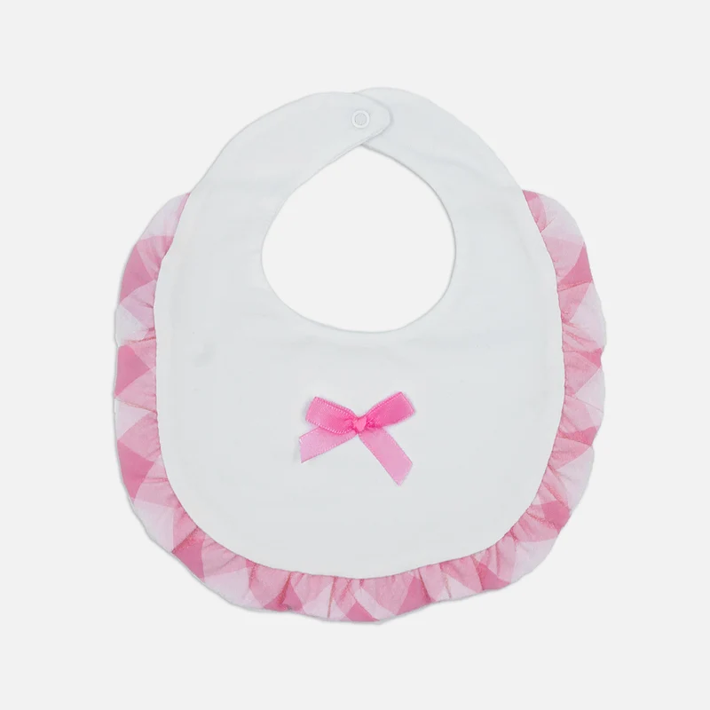 Bavetta in Cotone con Fiocco, Ele-Baby