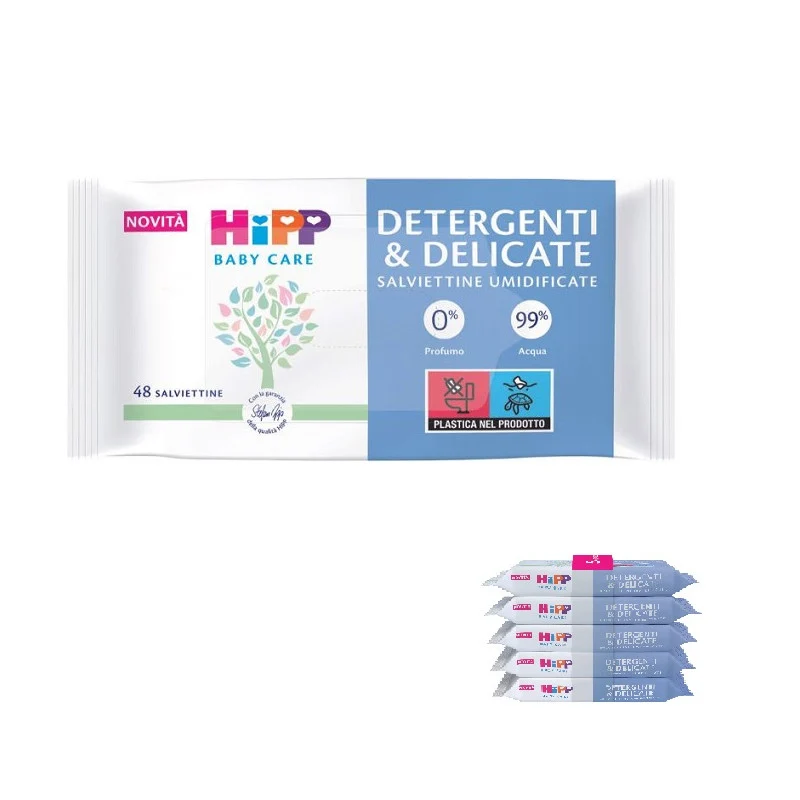HIPP SALVIETTE DETERGENTI E DELICATE (LISTA N EDOARDO T)