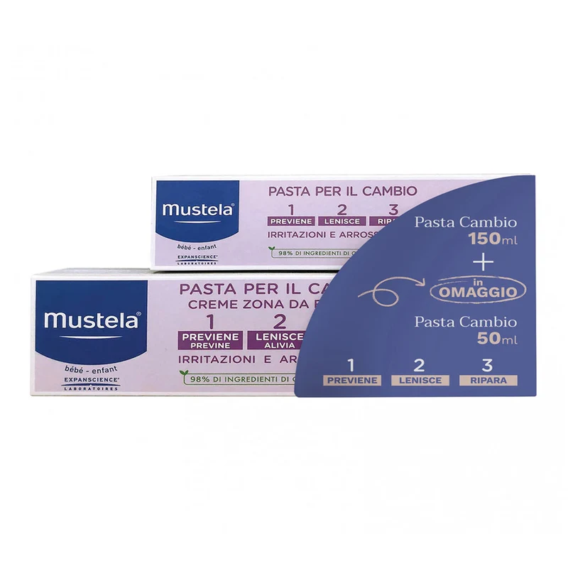 MUSTELA PASTA CAMBIO 150ML+50ML (LISTA N EDOARDO T)