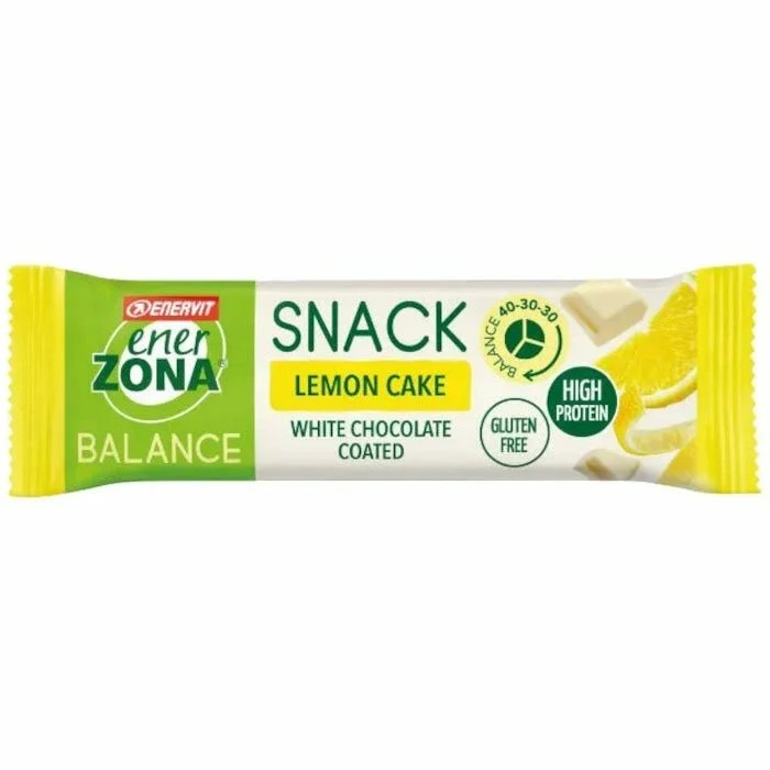 Enerzona Barretta Cioccolato Bianco/Limone 33g