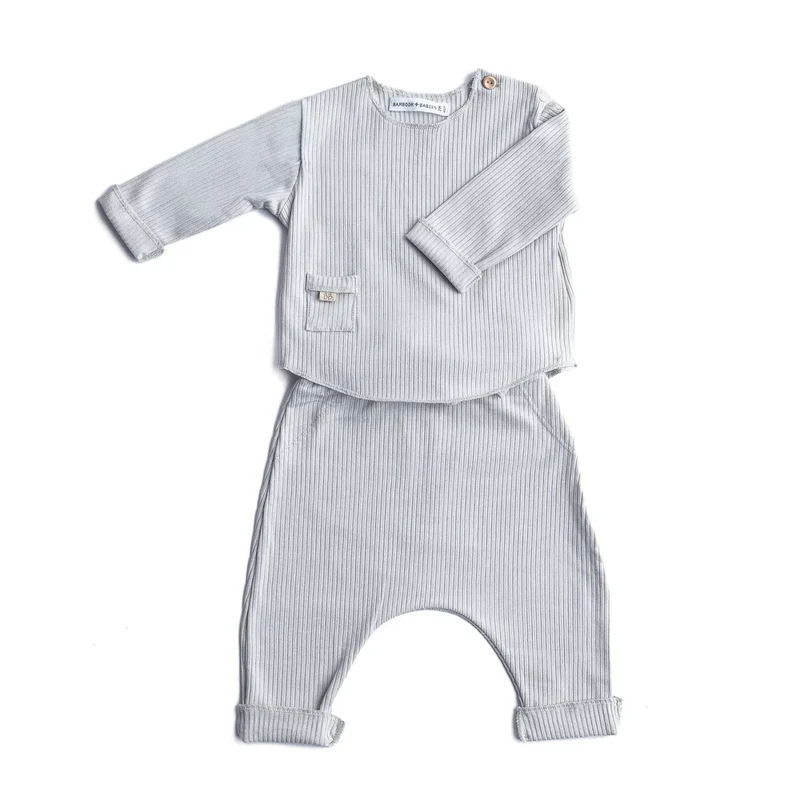 Completino pure estivo azzurro - tg. 1 mese